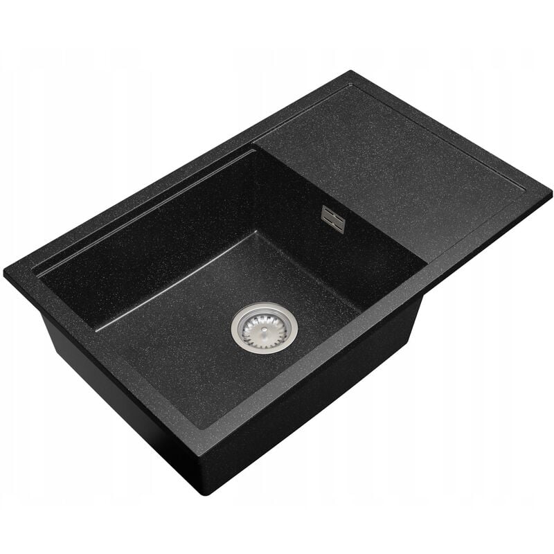 Granitan - vier En Granit Avec 1 Bac Et Égouttoir