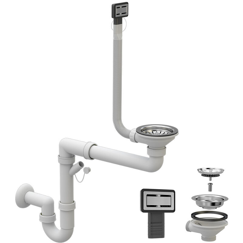 Siphon Manuel Rectangulaire à Une Seule Cuve - Granitan