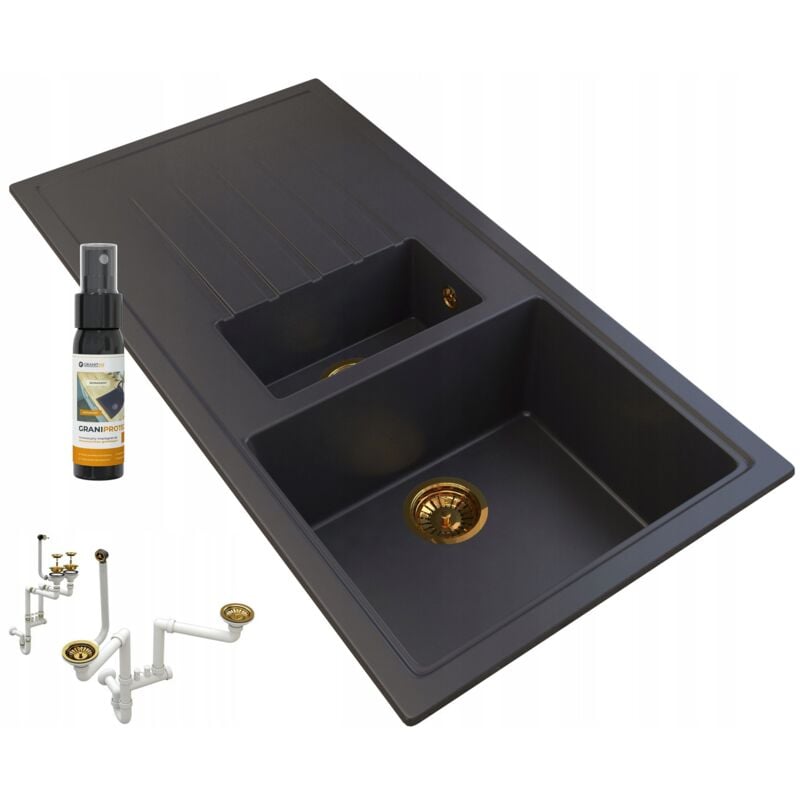 Granite ou éclairage sippon 1.5 compartiment Granitan