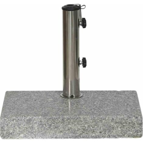 Granitständer Balkon 25 kg eckig eckig