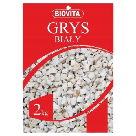 Grano de mármol blanco Marianna 8-16mm 2kg