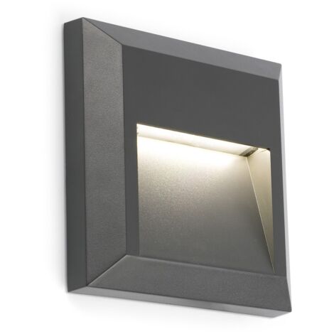 GRANT Aplique de pared exterior 70655 - GRIS OSCURO