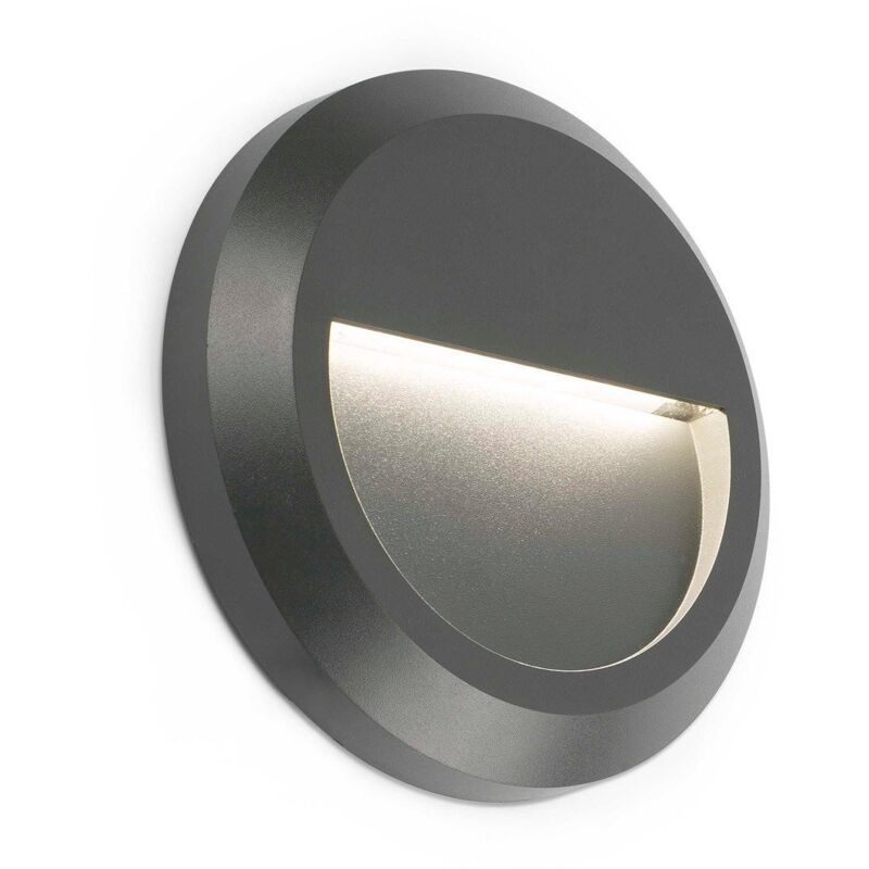 

Faro Barcelona - GRANT Aplique de pared exterior 70656 - GRIS OSCURO