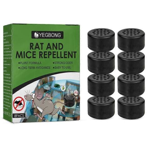 Granulés anti-souris puissants, répulsifs pour souris d'intérieur et d'extérieur