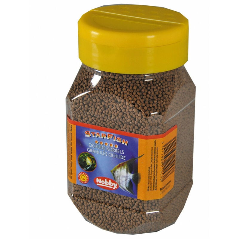 

Pellets de cíclidos 160 gr 330 ml para peces