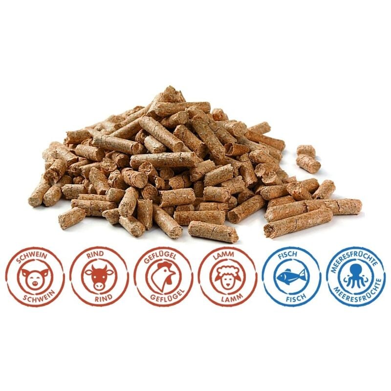 Granulés de bois à fumer pressés Tepro 8559 Hêtre 5KG