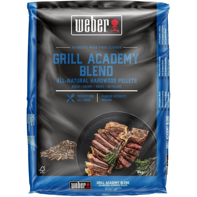 Sac De Pellets Weber 0077924902598_CAFRweber – Mélange Cerisier, Érable, Hêtre 8 Kg