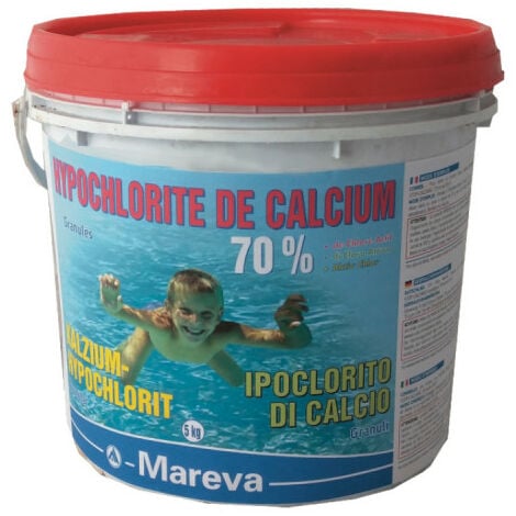 Granulés d'hypochlorite de calcium MAREVA - 5kg - 132005U