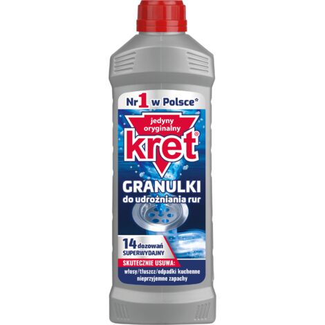 Granulés Kret pour déboucher les canalisations 560g