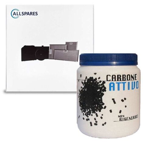 Granuli di carbone attivo AllSpares Universal - 500 gr