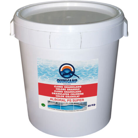Granuliertes chlor Alboral PS Super, 30 kg von QUIMICAMP