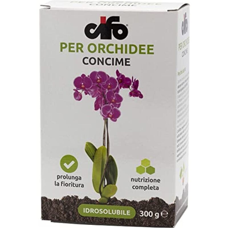 Cifo Concime Per Orchidee Astuccio 300g Idrosolubile Crescita E Fio...