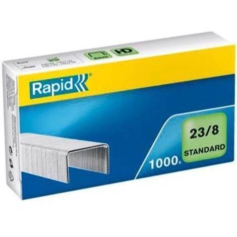 Grap rapid 23/8 mm galvanizada caja 1000 u