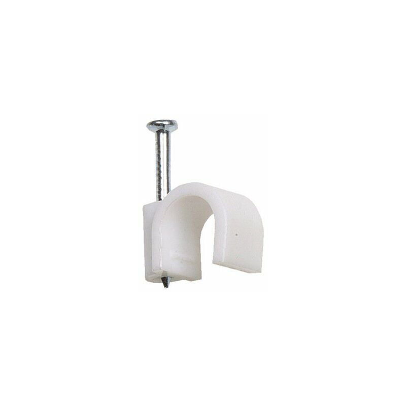 

Grapa Cable Blanca 8 Mm Blister