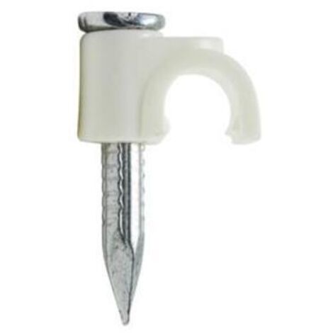 Grapa cable clamp electro-dh 9 mm resistente impatto confezione 100