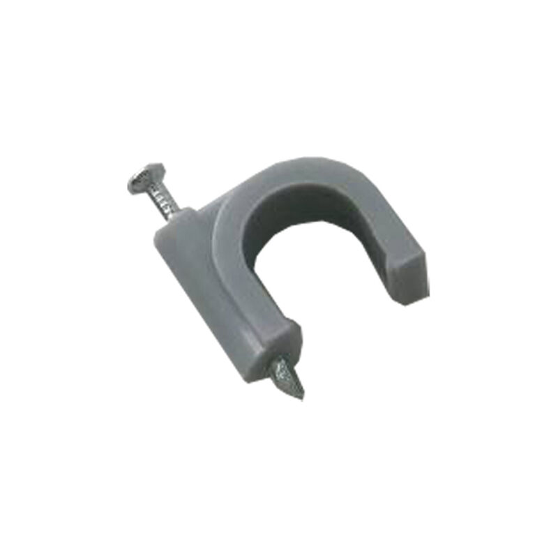 

Grapas cable redondo nº12 3g6 (25 unidades) gris