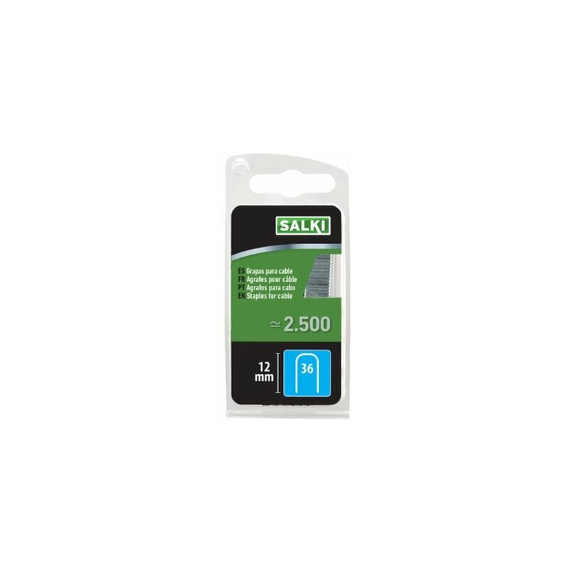 

Grapa Cable N 36 12 Mm Blister 1000 Unidades