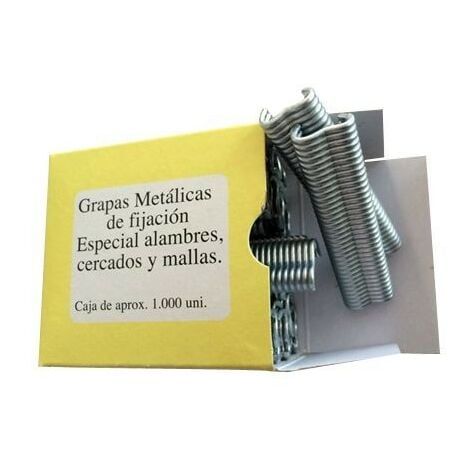 Blister 1100 grapas blister grapa o anillos para cercas vr22 1.1m  galvanizada 40108806 rapid. grapas