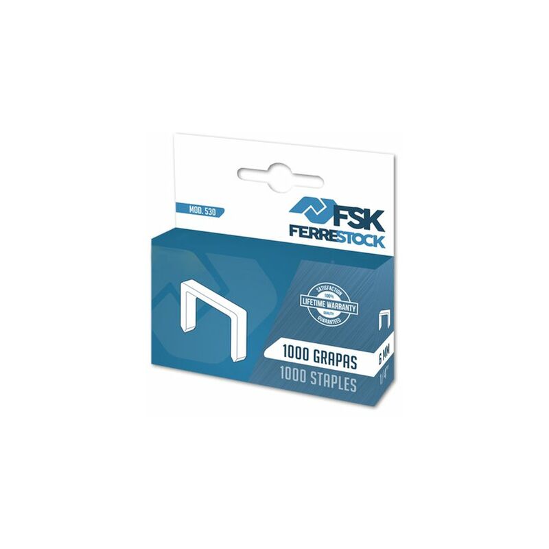 

Grapa Cuadrada 10Mm. (Caja 1.000Ud.) Fsk