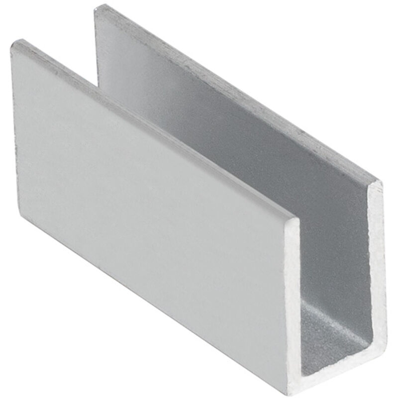 Grapa Fijación Aluminio Tira LED Neón Ancho 4 mm IP65 NFLEX4 4 mm