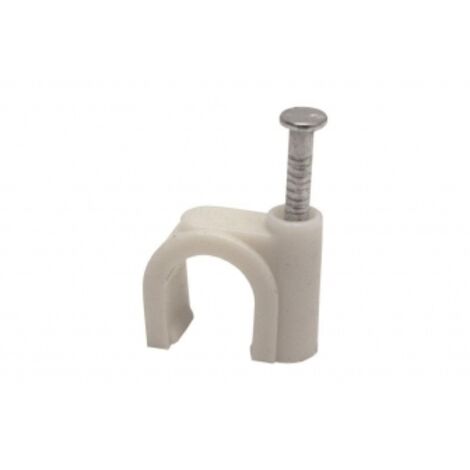 Grapa plastica cable redondo 6mm