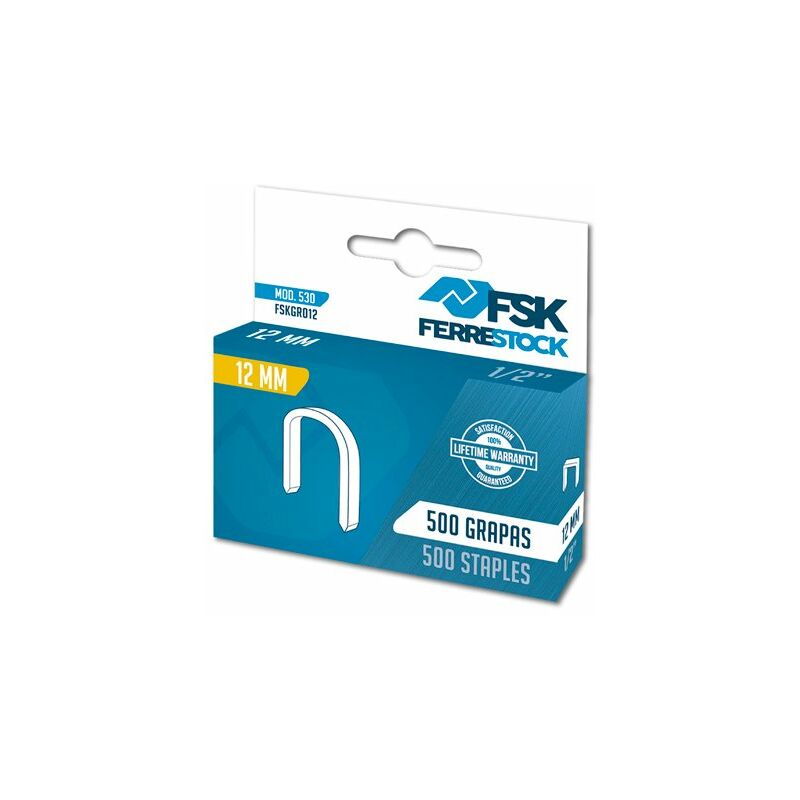 

Grapa Redonda 12Mm. (Caja 500Ud.) Fsk