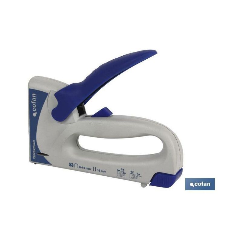 

Cofan - PLIMPO grapadora/clavad. 53/6 8 10 12 14mm, m15 y w15
