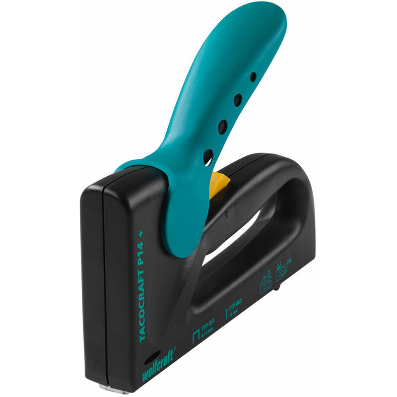 

Tacocraft p14+ grapadora manual de plástico. - Wolfcraft
