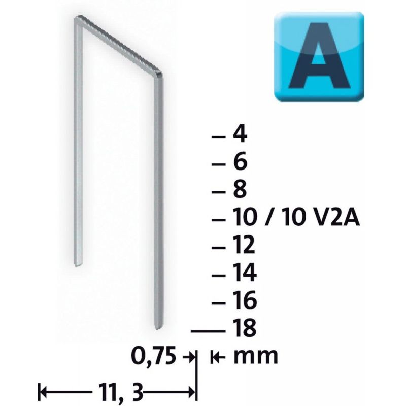 

Grapas tipode a 5000 unidades Nr.53/14 - Novus