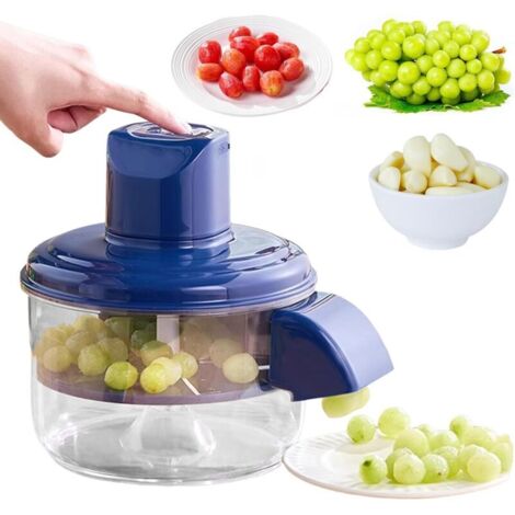Grape peeler, automatic electric garlic peeler, rechargeable, fruit skin removal tool for cherries, tomatoes