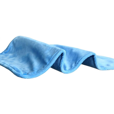 Graphene USB electric heating insulation blanket Blue