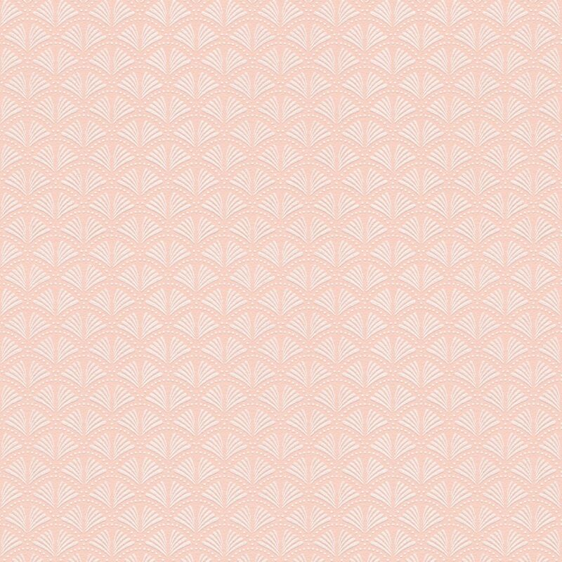 Graphic wallpaper wall Profhome 379577 non-woven wallpaper slightly textured design shiny pink white silver 5.33 m2 (57 ft2) - pink