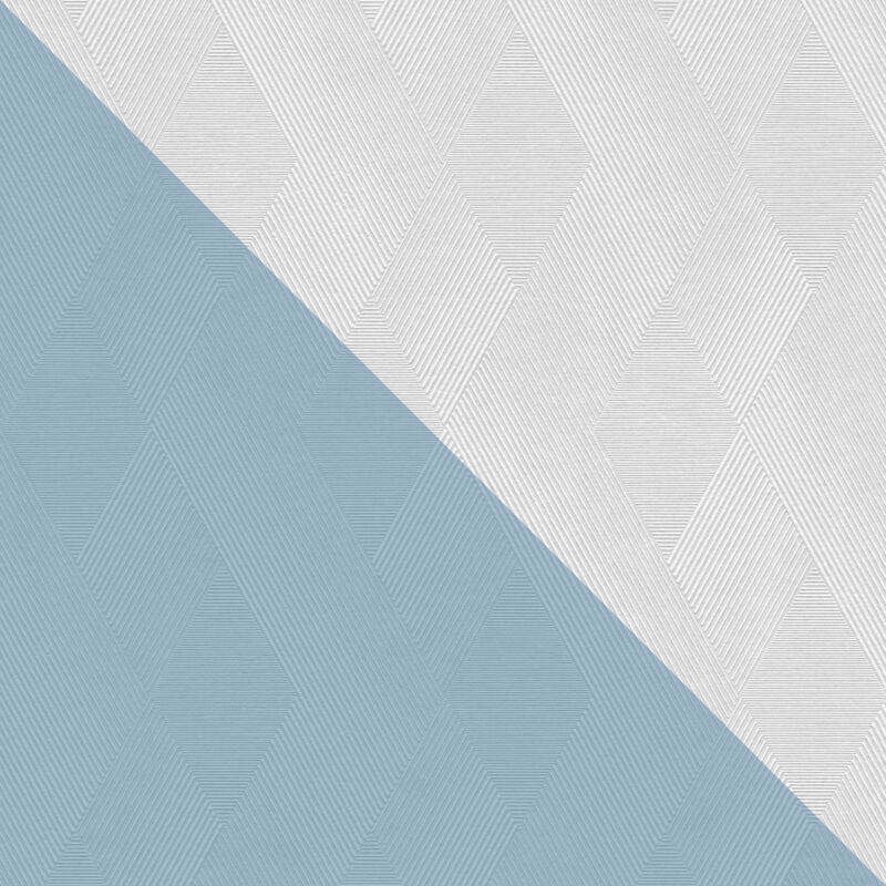 Graphic Wallpaper Wall Profhome 956851 Paintable Non-woven Wallpaper Textured With Geometric Shapes Matt White 5.33 M2 (57 Ft2)