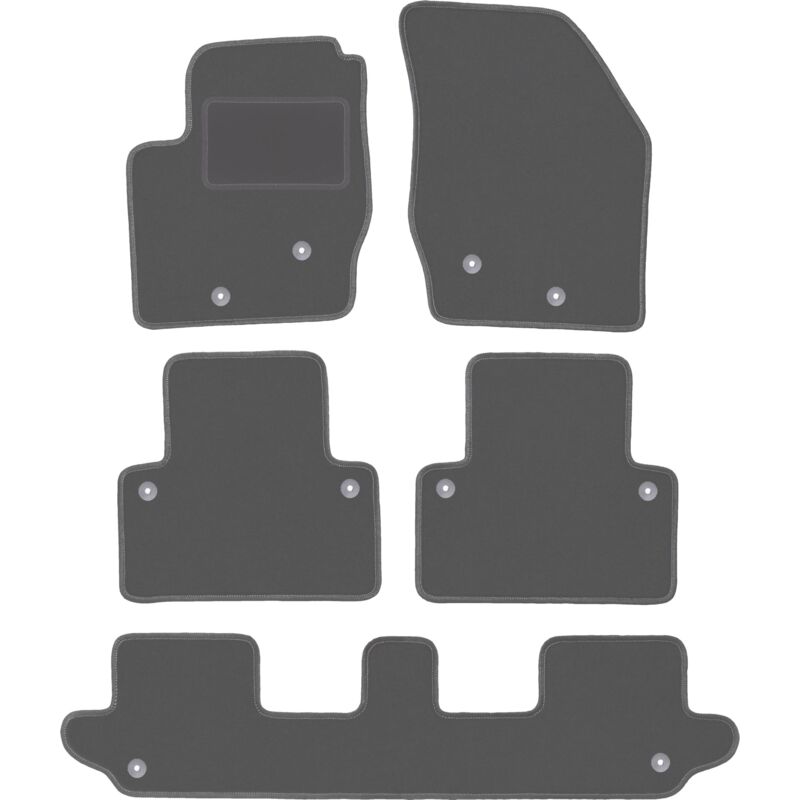 Graphit-Automatten Für, Volvo XC90 I Suv 7-Sitzer. (2002–2014)