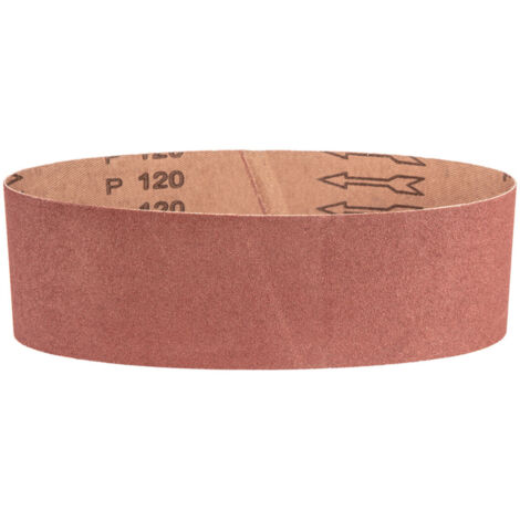 Graphit-Schleifbänder 75x533 mm - 3 Stück - für Holz, Metall und Kunststoff
