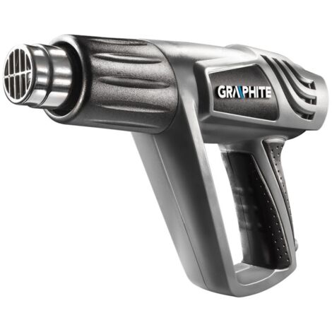 Graphite 2000W Pistolet à Air Chaud Graphite Ergonomique