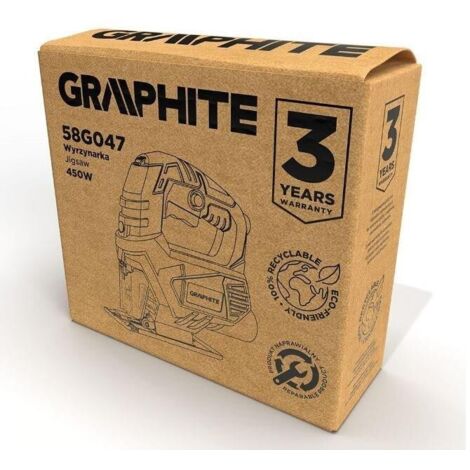 Graphite 58G047 seghetto alternativo elettrico 450 W