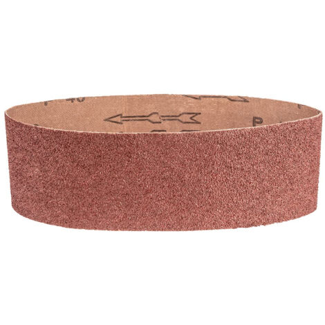 GRAPHITE BANDES ABRASIVES SANS FIN 75 X 533 MM, GRAIN 40/60/80/100/120 - BANDES DE HAUTE QUALITÉ POUR UN PONÇAGE PRÉCIS - LOT DE