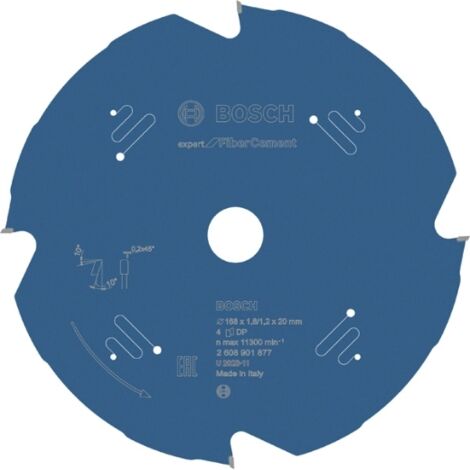 Graphite Expert disque scie circulaire 168 mm argenté