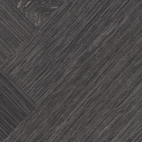 Graphite Oak Herringbone Laminate Kitchen Splashback 4.1m x 600mm x 6mm - PP5938