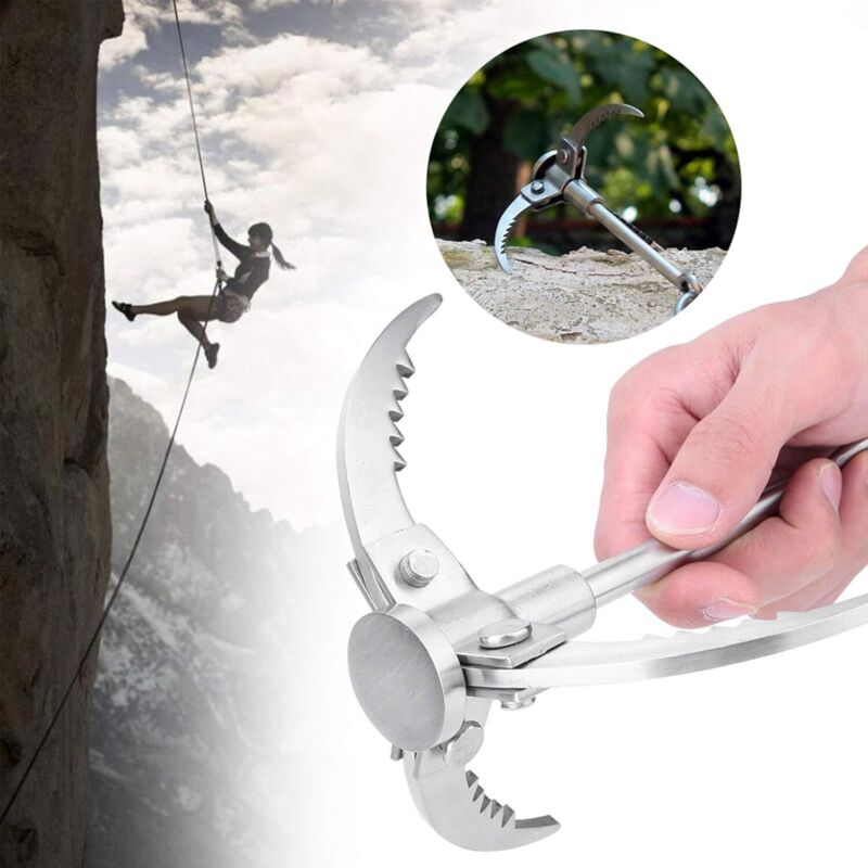 Grappin 3 Griffe, Crochet Pliant Griffe Escalade Survie Plein Air