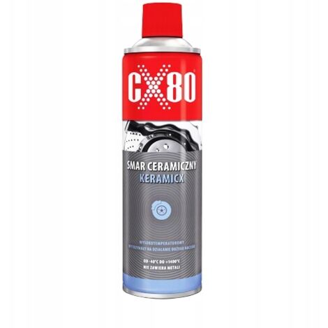 Grasa cerámica CX80 KERAMICX 500 ml para juntas de alta temperatura. Protector Ceramitech.