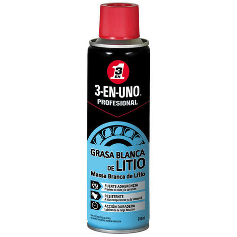 Grasa de litio en spray 3en1 250 ml
