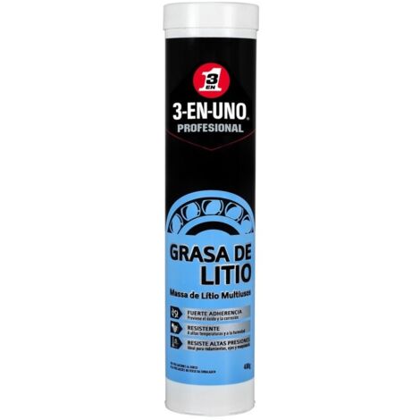 Grasa lubricante litio multiuso 3-en-uno 400 gr