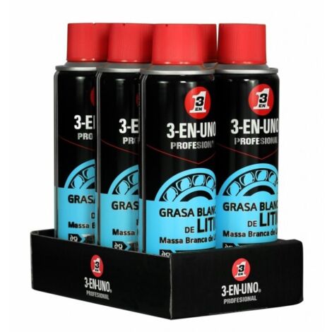 Grasa lubricante litio spray 3-en-uno 250 ml