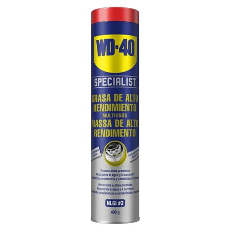 Grasa lubricante multi alto rendimiento specialist wd-40 400