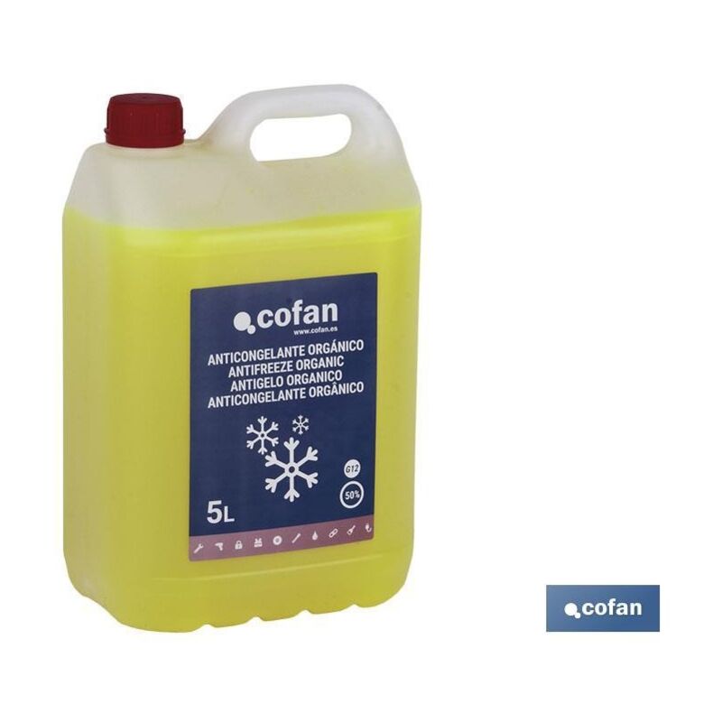 

Anticongelante g-12 50 orgÁnico amarillo 1 l