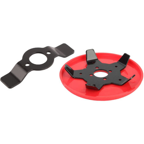 Grass Trimmer Head Multi Function Lawn Mower Weeding Plate Replacement with Interchangeable Blade for Gardening