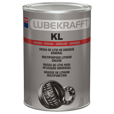 Grasso al litio bottiglia consistente 1kg lubekrafft 15404 krafft