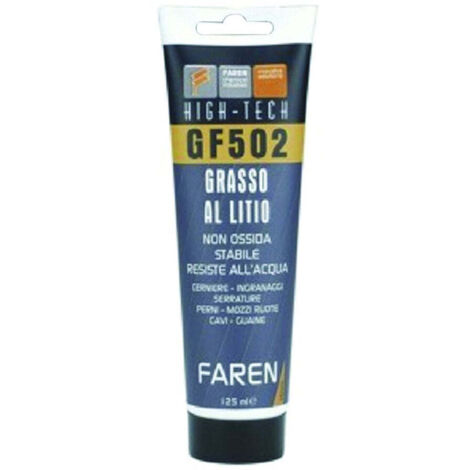 Grasso al litio gf502 - ml.125 - 12 pz